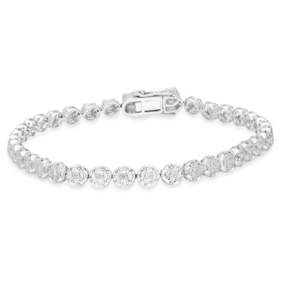Diamond Bangle Listring Maya B16054-14 | Passion Jewelry