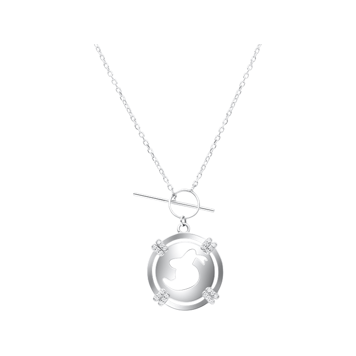 Diamond Disney Ladies Necklace DIS-LWF1430