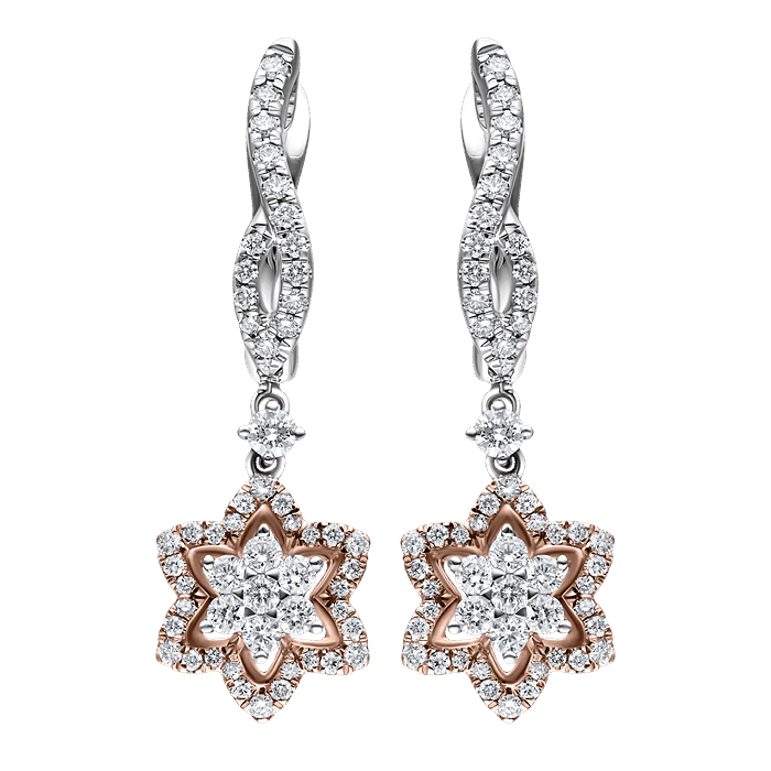 Diamond Ladies Earrings AF1480
