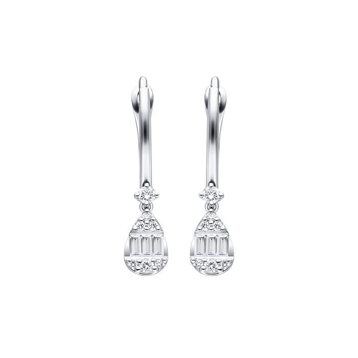 Diamond Ladies Earrings AF1561