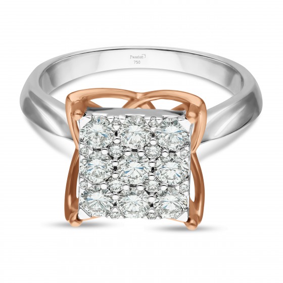 Diamond Ring Illusion Princess CWF1661