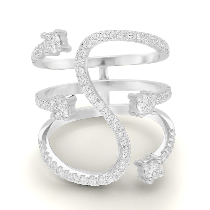 Diamond Ring Listring Fancy CWF1183