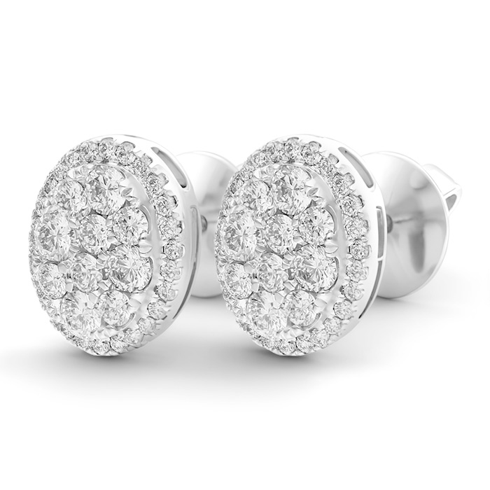 Diamond Earrings Illusion Serenity AF0421