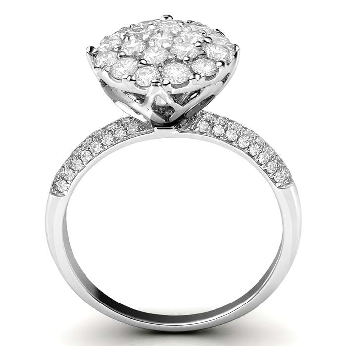 Diamond Ring Illusion Rhapsody Listring CWF0421