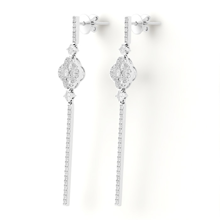 Diamond Earrings Drop AF0586