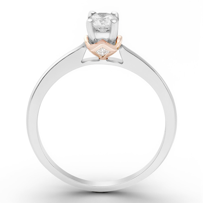 Diamond Ring Solitaire Round CWSS0115