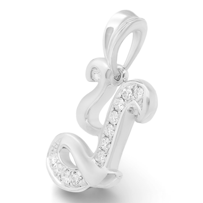 Diamond Pendant Alphabet LWF0466