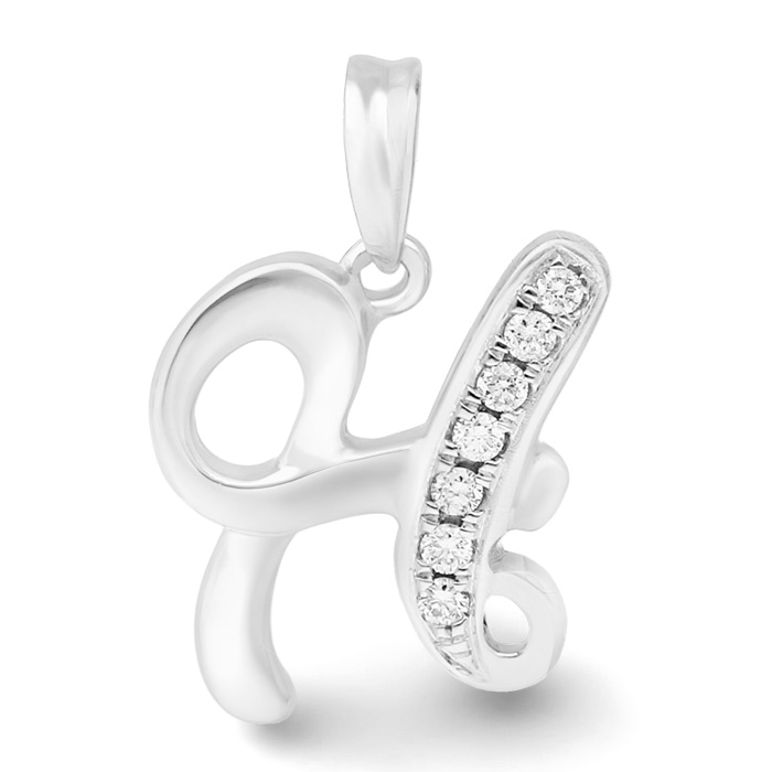 Diamond Pendant Alphabet LWF0450