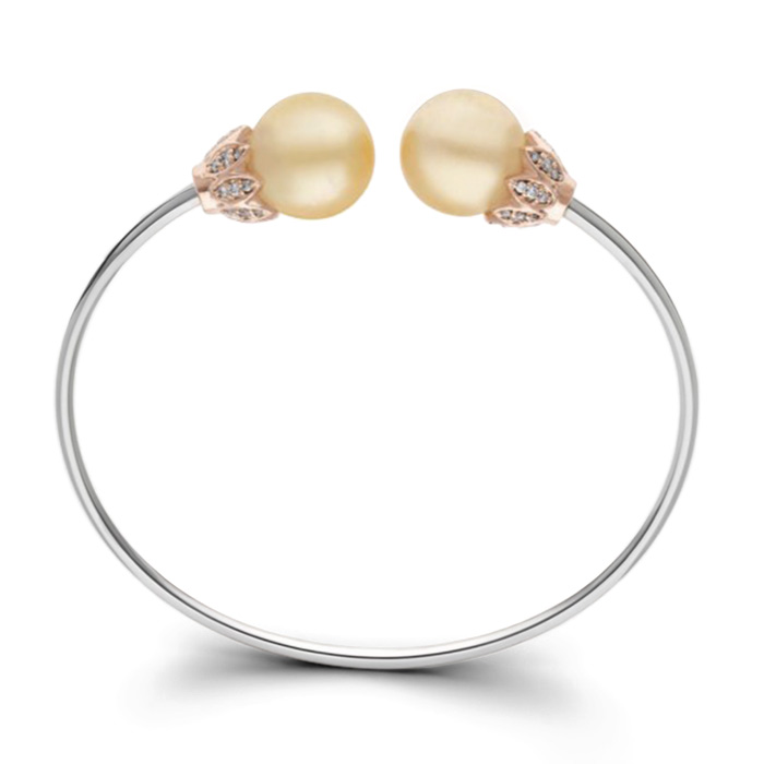 Diamond Pearl Bangle GKF0189