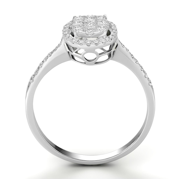 Serenity Glow Diamond Ladies Ring PA0008