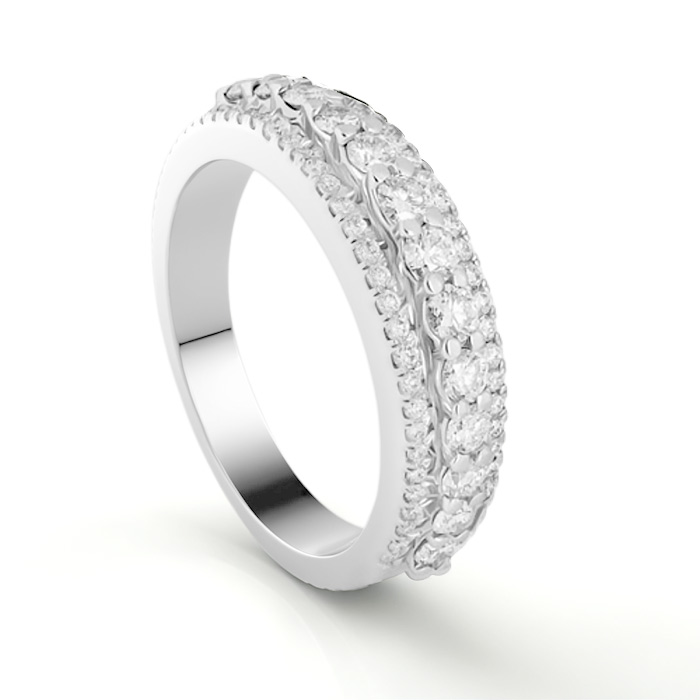 Diamond Ring Lisring Triple CWF0581