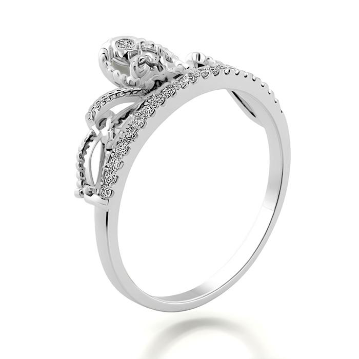 CROWN OF THE EMPRESS Diamond Ladies Ring CWF0915