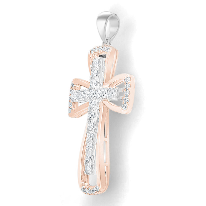 Diamond Cross Pendant LSF0107