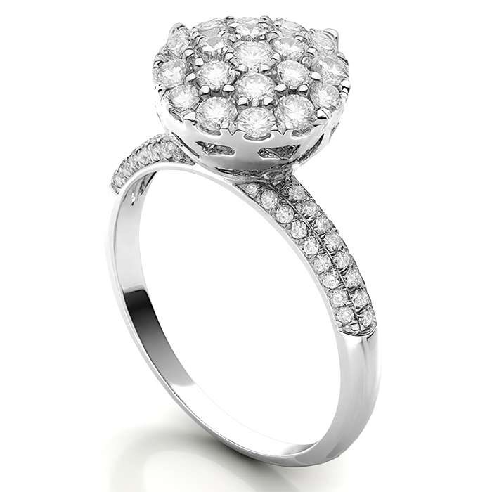 Diamond Ring Illusion Rhapsody Listring CWF0421