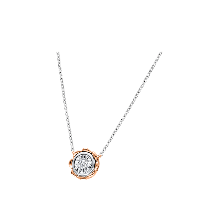 Diamond Ladies Necklace Solitaire LWS0185