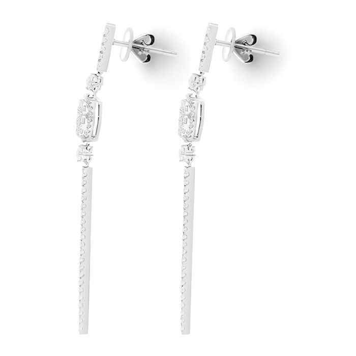 Diamond Earrings Illusion Serenity AF0588