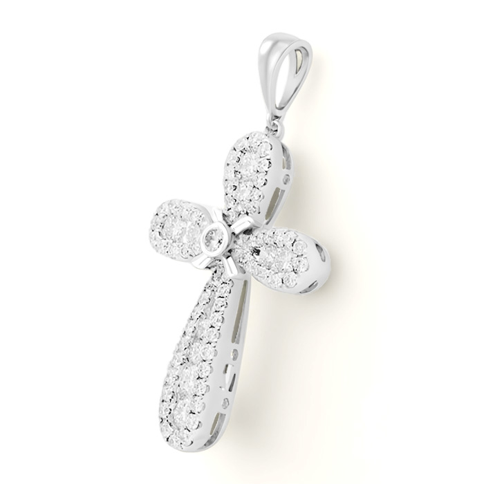 Diamond Pendant Cross Listring LSF0088