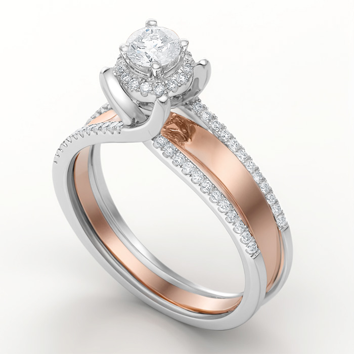 Diamond Ring love CWF0518