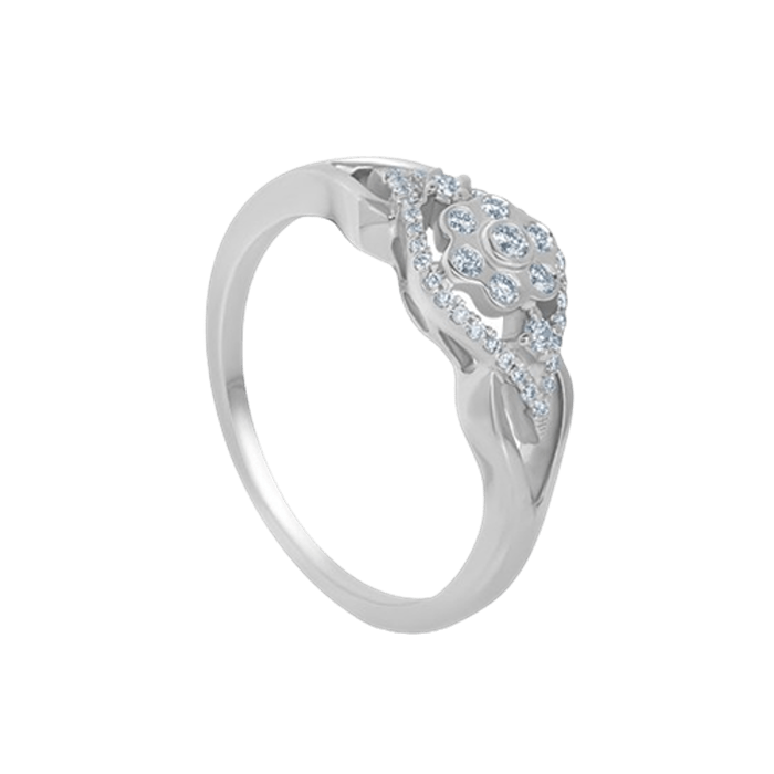 Diamond Ring Illusion Lotus CWF0808