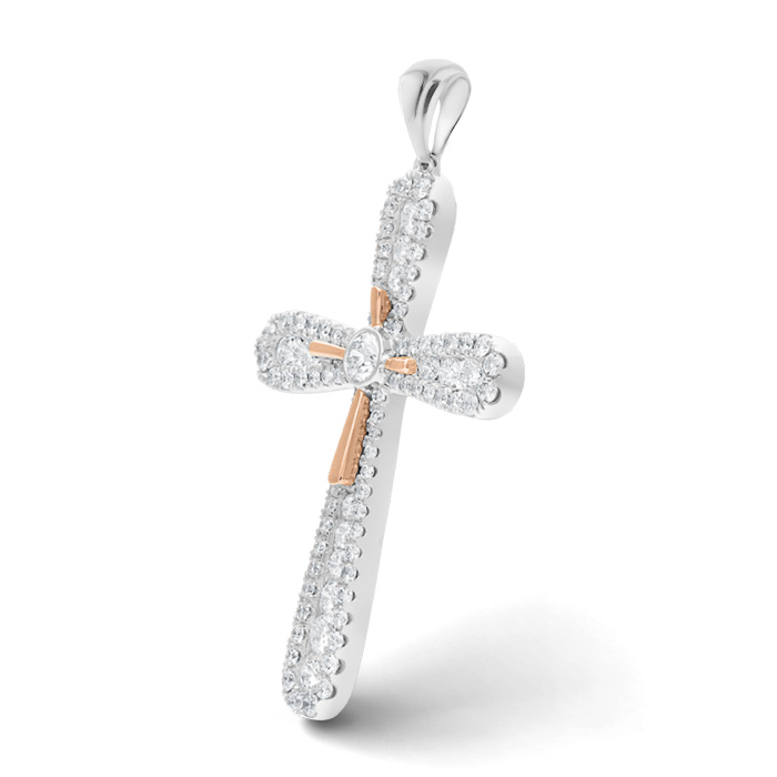 Diamond Pendant Cross LSF0085