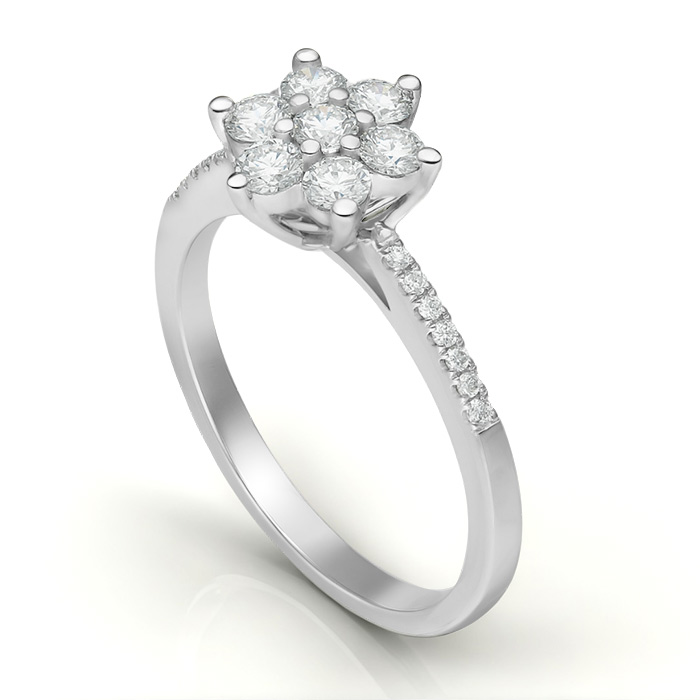 Eranthe Diamond Ladies Ring CWF0932