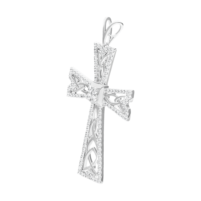 Diamond Ladies Pendant Cross LSF0152