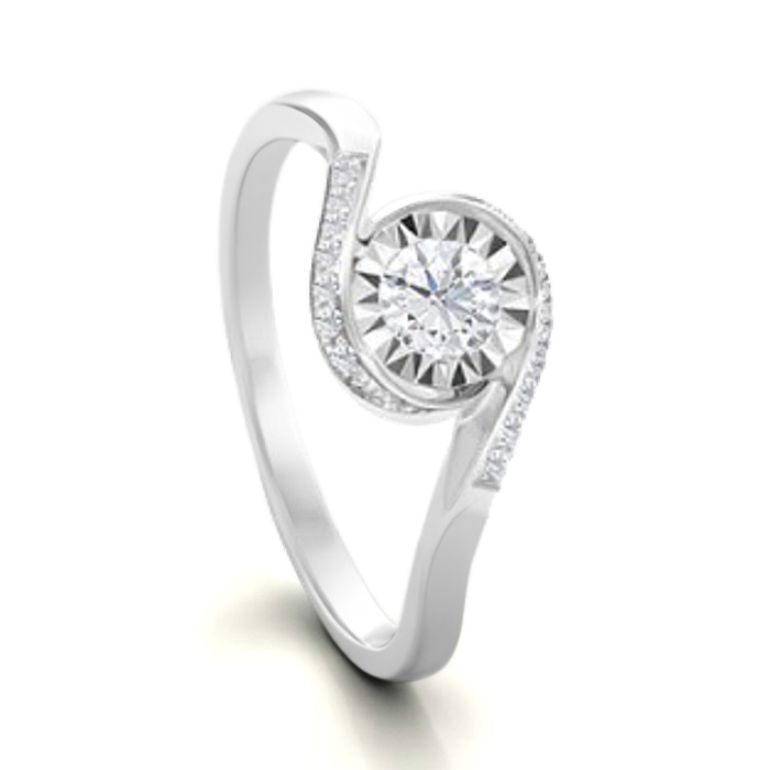 Diamond Ring Listring Maya R16144-70