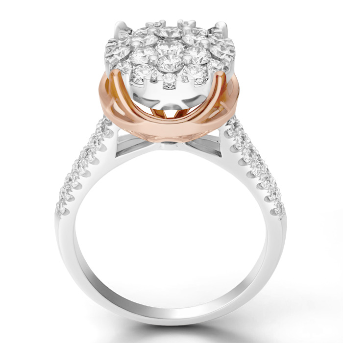 Diamond Ring Illusion Rhapsody CWF1582