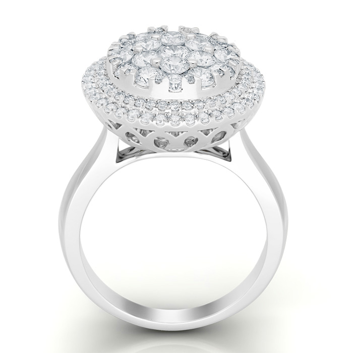 Diamond Ring Illusion Rhapsody CWF1217