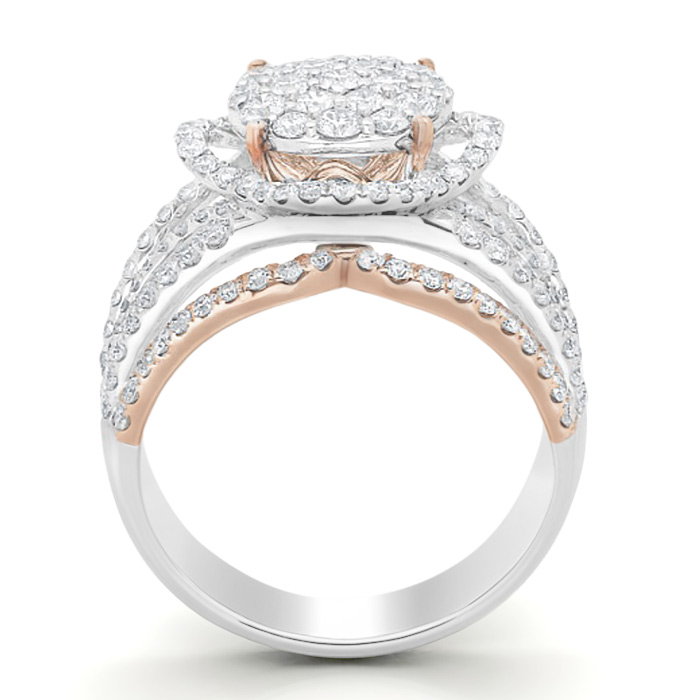 Diamond Ring Illusion Rhapsody R17208