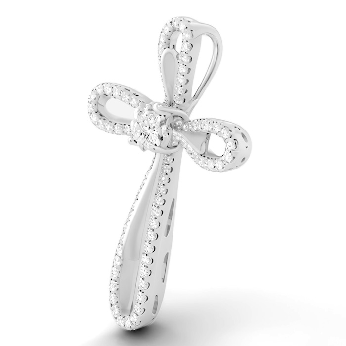 Diamond Pendant Cross LSF0090