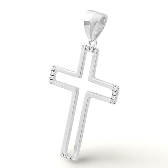 Diamond Pendant Illusion Cross LSS0007