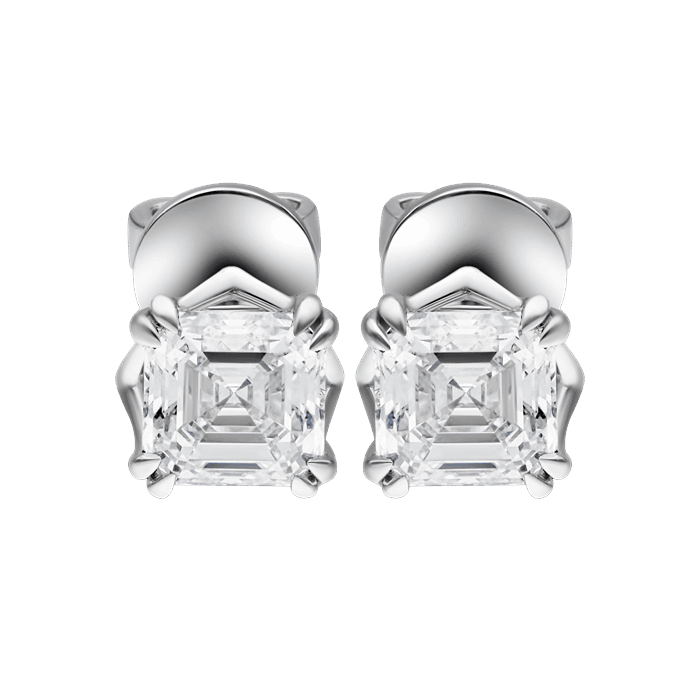 Royal Asscher Diamond Earrings AS0270